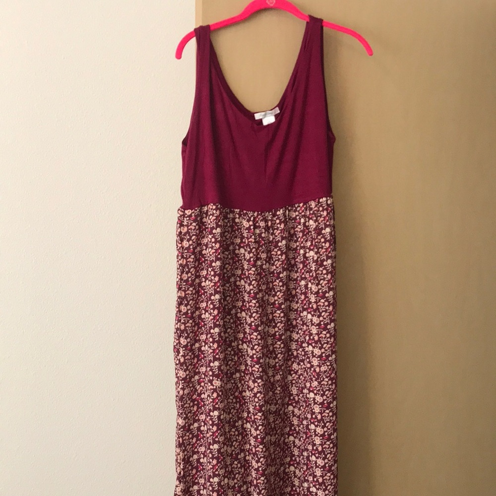 Everly grey maternity dress